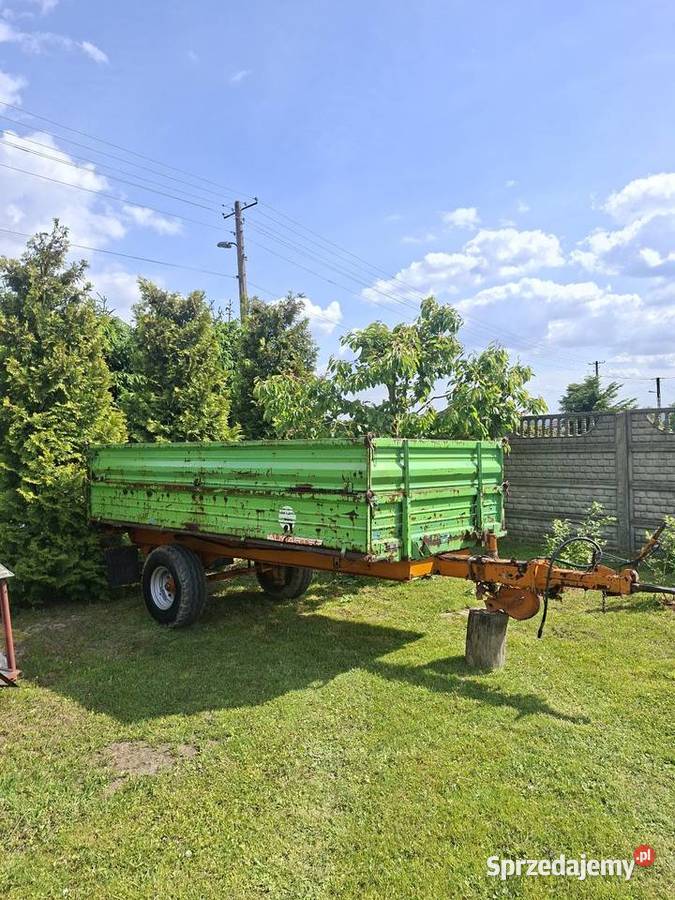 Przyczepa auwarter Wywrotka 3 strony Krajno-Parcele