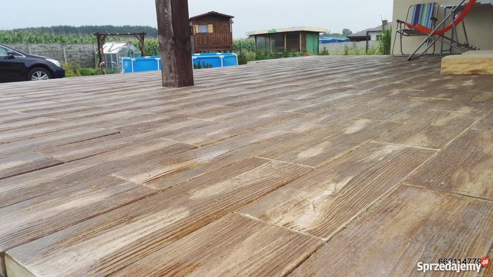 Drewno betonowedeski z betonupieńki Pozostałe lubuskie
