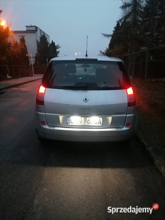Renault Scenic II 16 16V 112 książka serwisowa światła przeciwmgielne Inowrocław