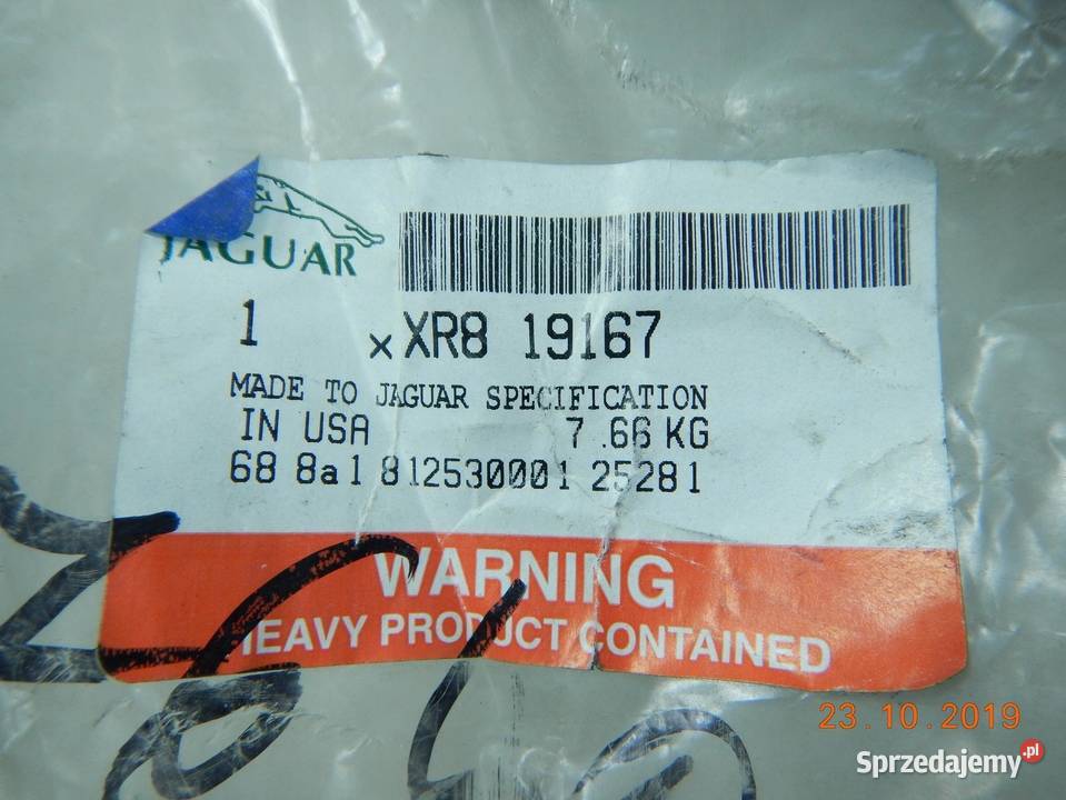 BELKA PRZÓD JAGUAR STYPE 9901 XR819167 ASO