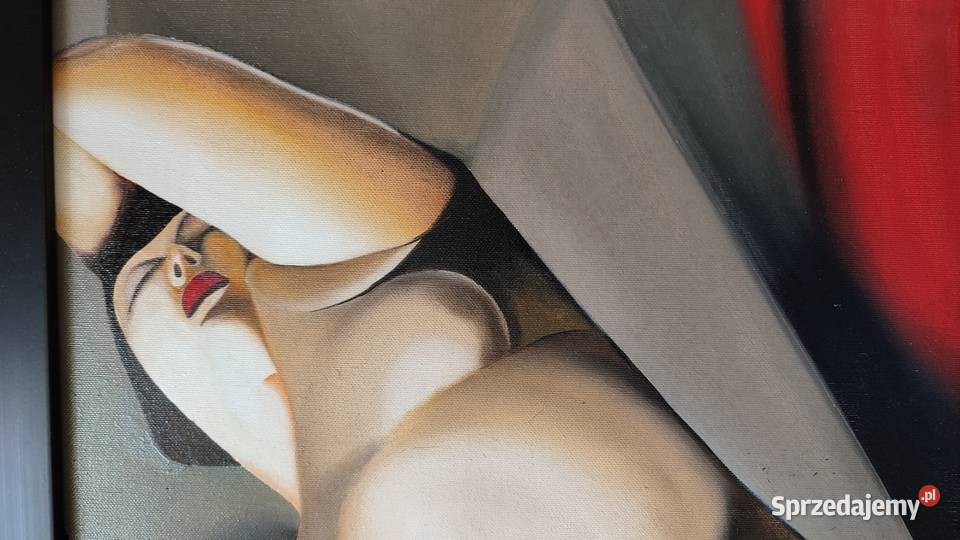 Kopia obrazu T Łempickiej La Belle Rafaela