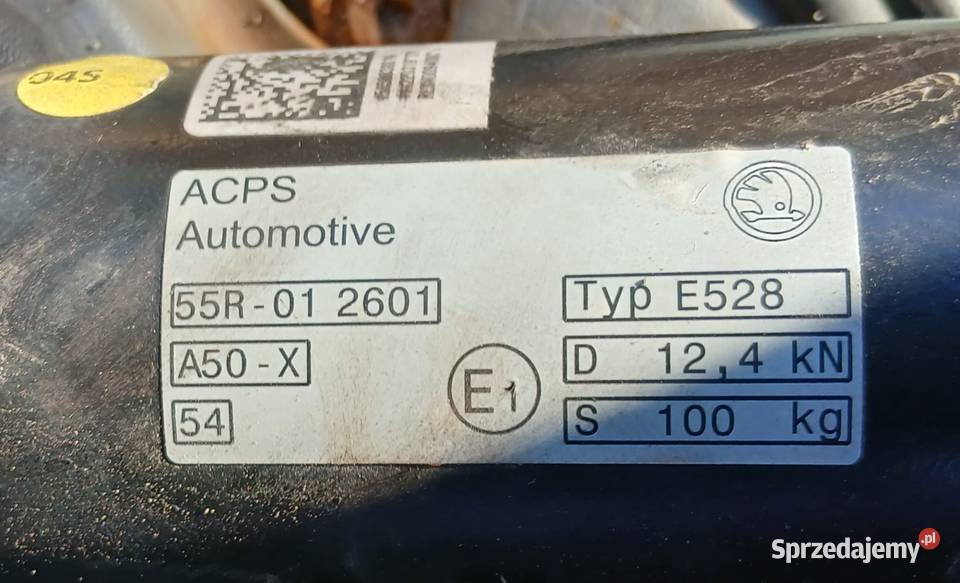 Skoda Kodiaq hak elektryczny instalacja ORG Warszawa