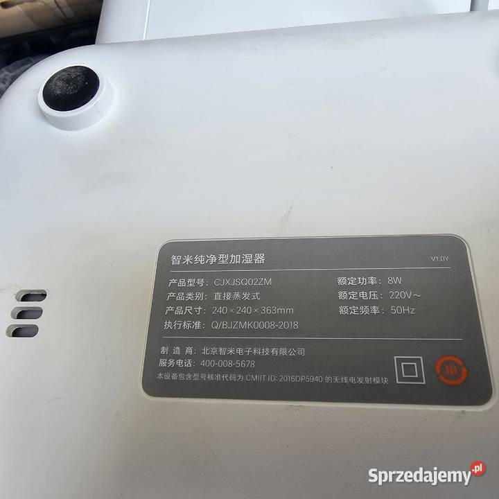 Nawilżacz powietrza Smartmi CJXJSQ02ZM Warszawa