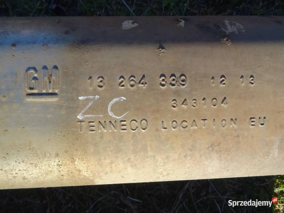 Tłumiki rury wtdechowe do Zafiry C tourer osobowe łódzkie Parcice