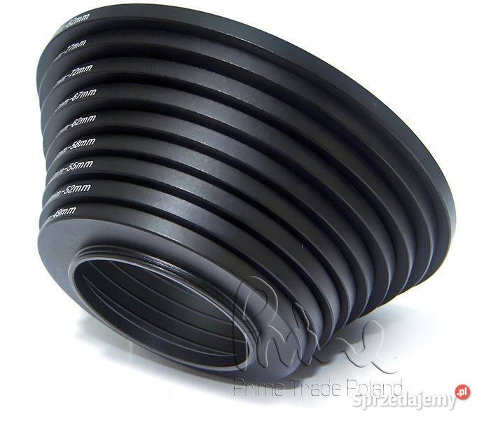 ZESTAW 9 redukcji 37 49 52 55 58 62 67 72 77 82 Warszawa sprzedam