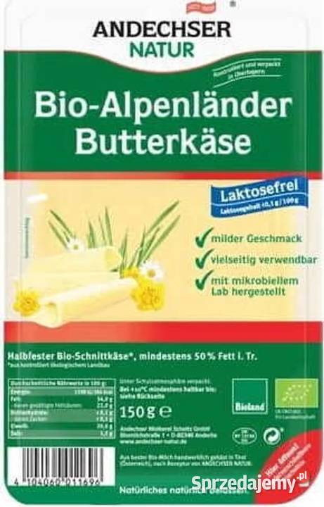 Ser alpejski w plasterkach 50 tłuszczu 150g x 5 Świdnica