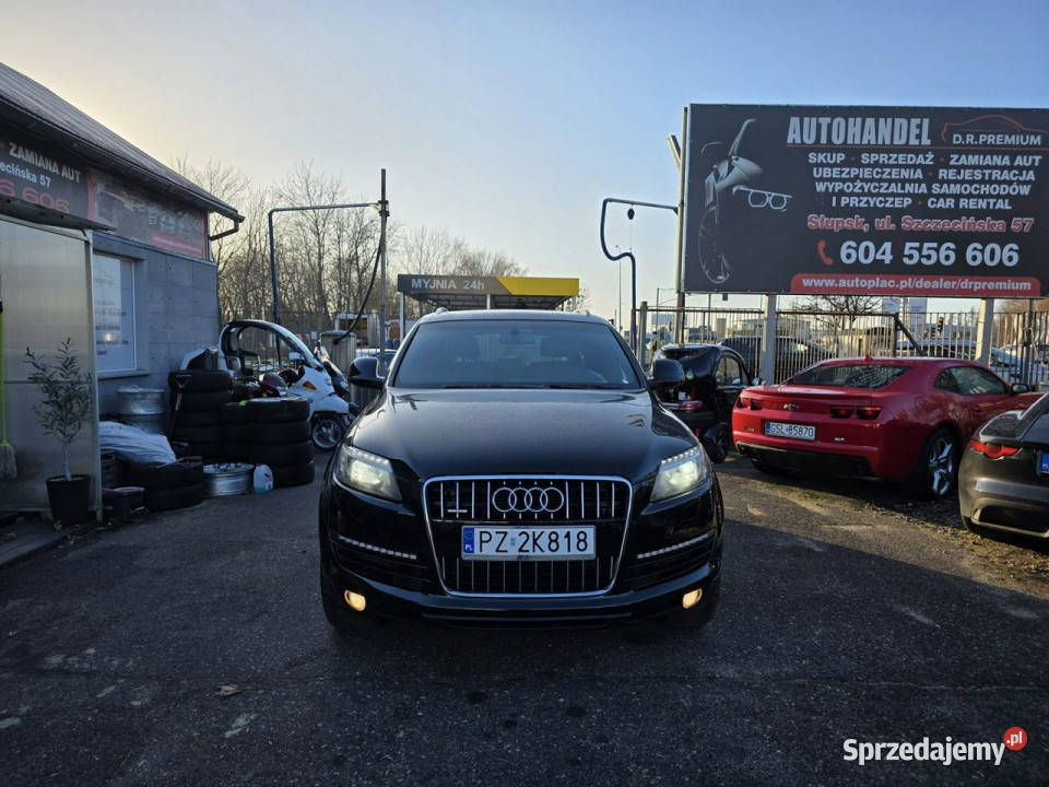 Audi Q7 30 TDI 240 Quattro Sline Automat Alu 20 Słupsk
