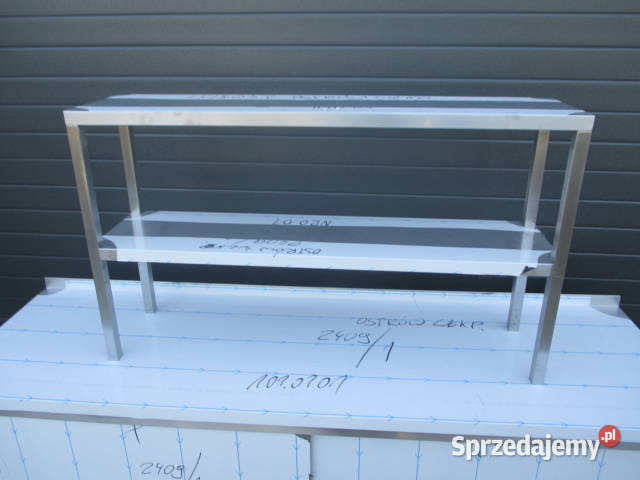NADSTAWKA GASTRONIOMICZNA 2 PÓŁKI 1203070 Stal Ostrów Wielkopolski sprzedam