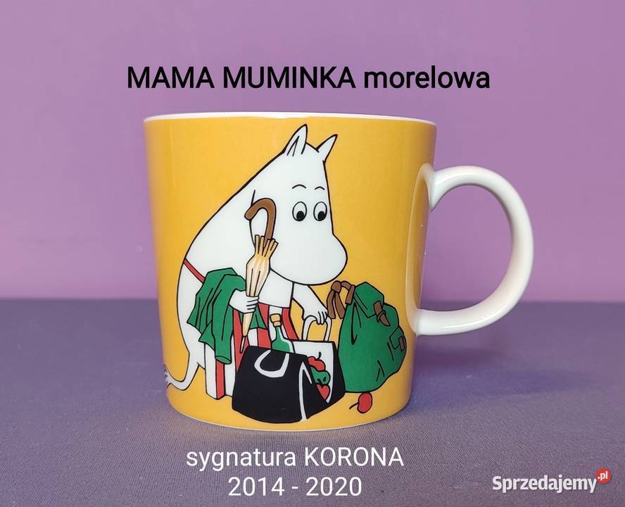 Muminki KUBEK Moomin Arabia Finland MAMA MUMINKA Jasień