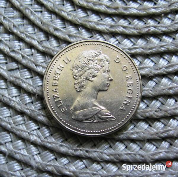 Kanada 5 Cent 1980r Ładna wielkopolskie Kalisz