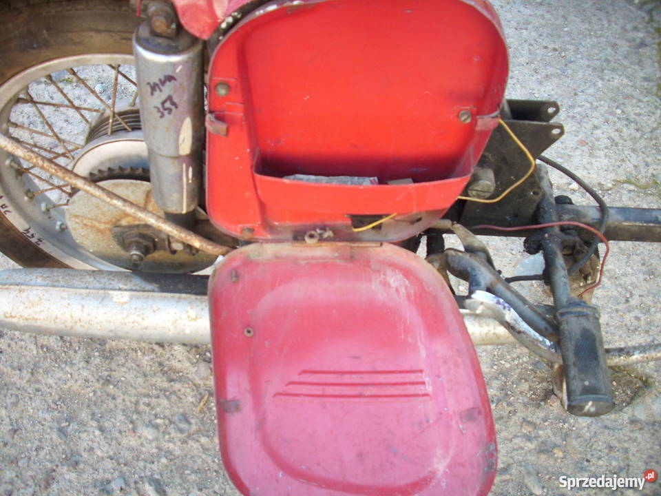 Jawa 354 356 Kyvacka PanelkaPuszka boczna prawa Barlinek