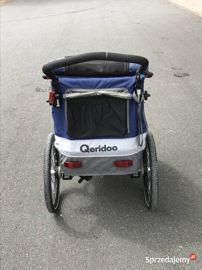 Przyczepka rowerowa z hamakiem Qeridoo sportrex1 Pozostałe Kranów