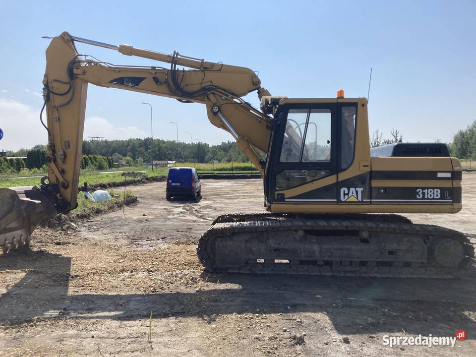 Koparka młot Caterpillar CAT 318bl atlas copco śląskie Dąbrowa Górnicza sprzedam