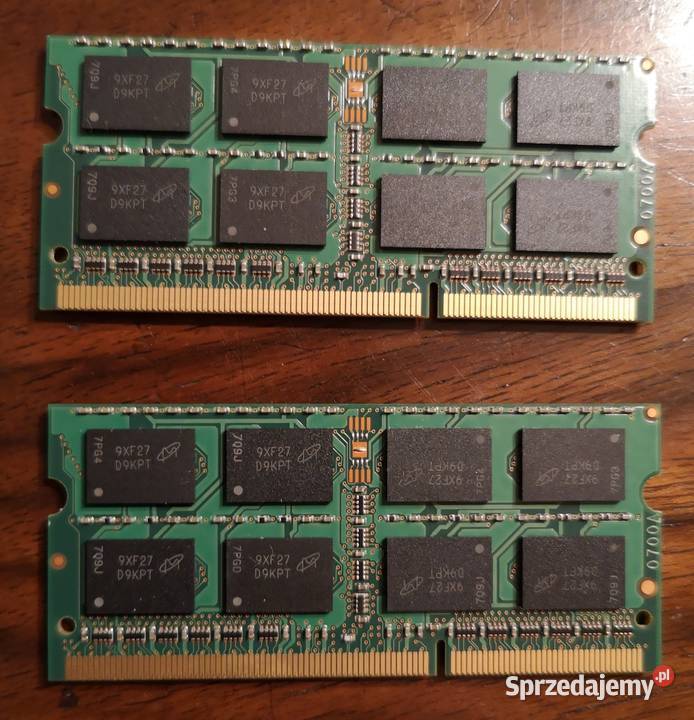 Pamięć do laptopa Micron 2 x 2 GB DDR3