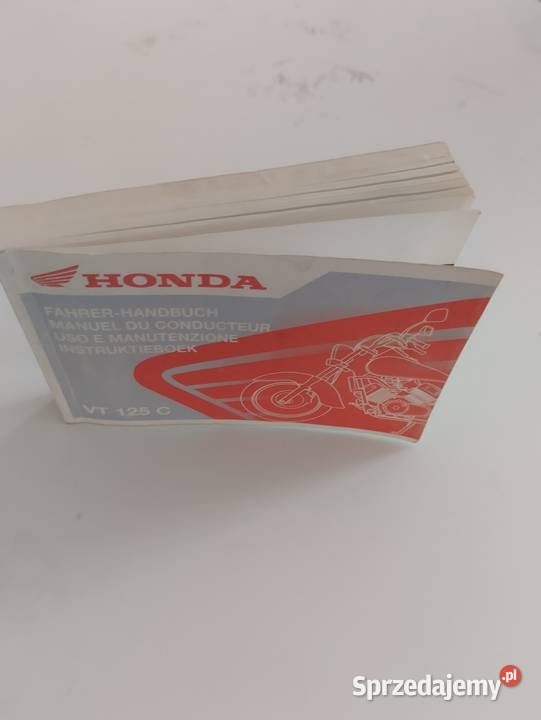Instrukcja obsługi Hondy Shadow 125 Ostrowiec Świętokrzyski