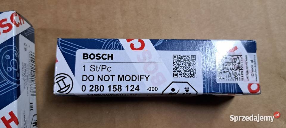 Nowe wtryskiwacze BOSCH 0280158124 5 sztuk osobowe sprzedam
