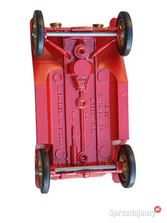 Stary kolekcjonerski model Ford T 1911 Matchbox Cieszyn