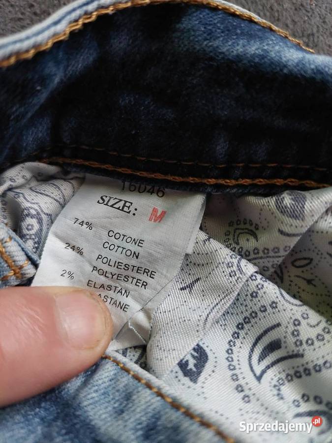 Spodnie damskie dżinsowe M łódzkie Piotrków Trybunalski