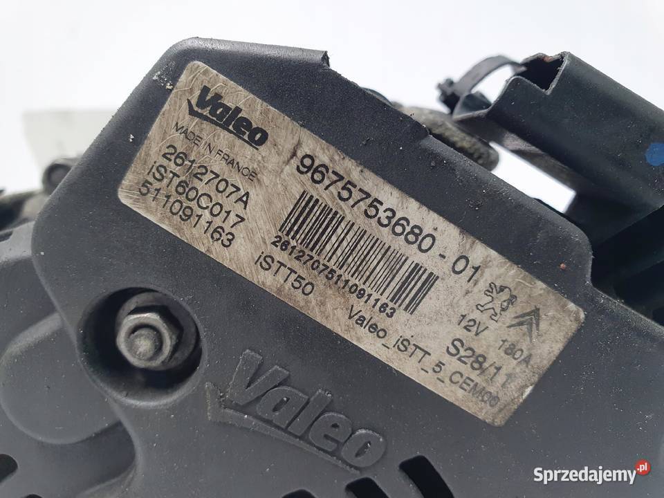 ALTERNATOR Peugeot Partner Citroen C4 16 EHDI Chełm sprzedam