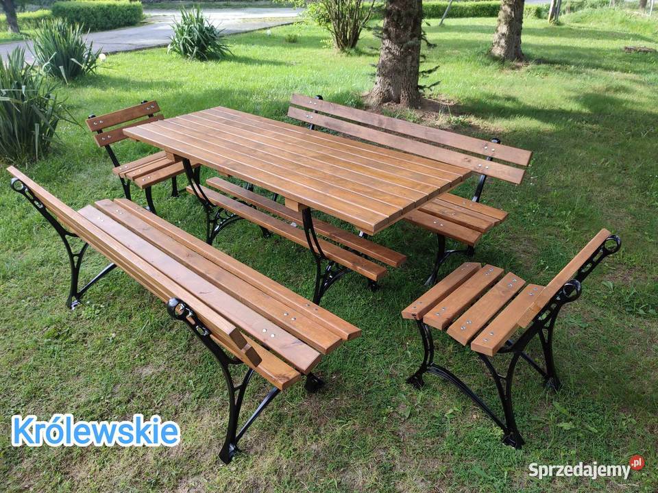 Meble ogrodowe stół ławka krzesło Krosno sprzedam
