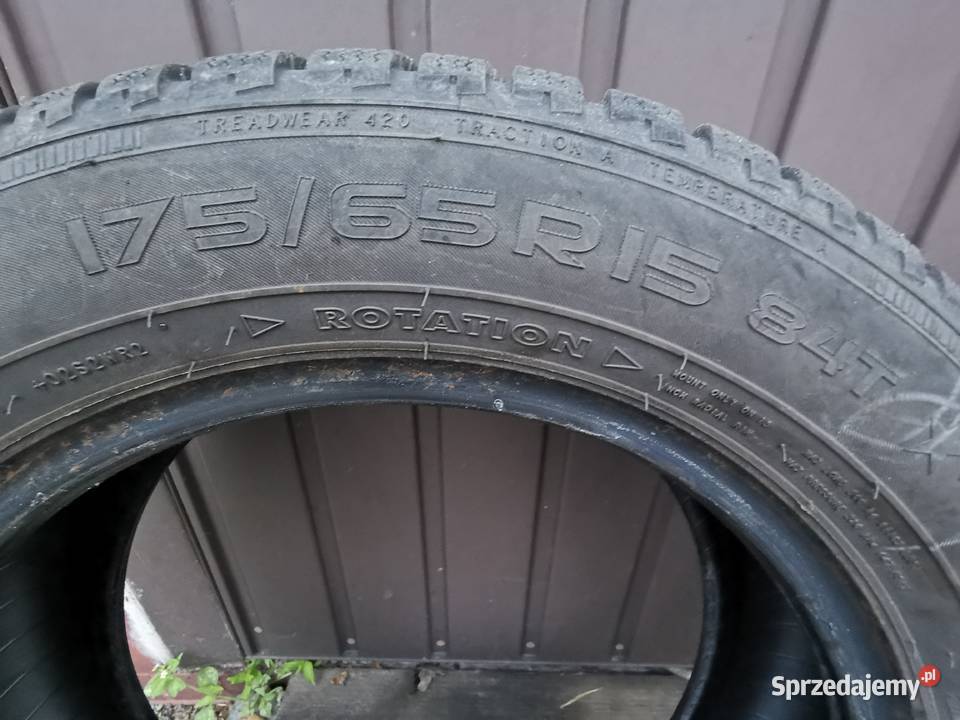 Zimowe opony Nokian Tyre 175x65x15 Częstochowa sprzedam