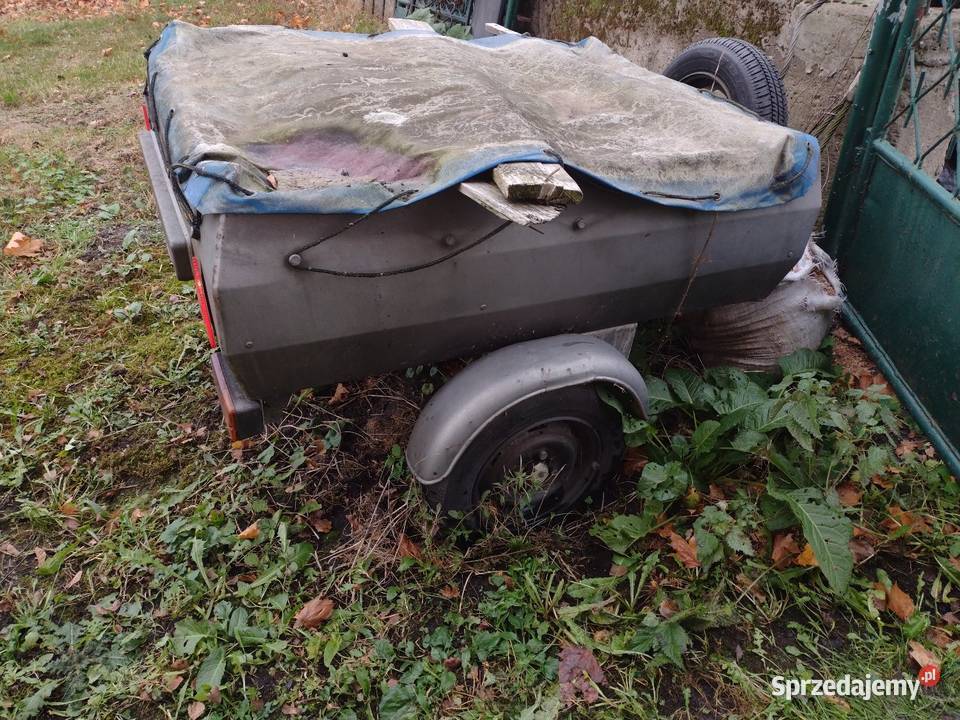 Przyczepa przyczepka Niemiecka oryginalna lekka Rząśnik