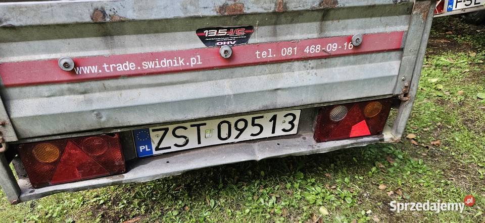ŚwidnikDMC 600 ZarejestrowanaPrzyczepa Barlinek