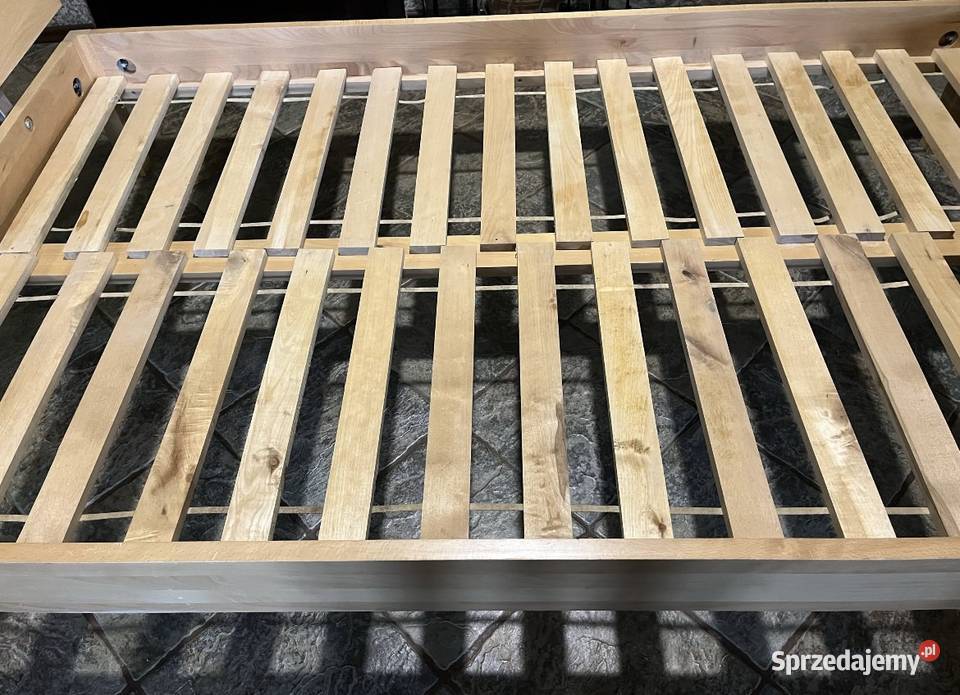 Łóżko Skalik Lido lity buk Łóżka Lubicz Górny sprzedam