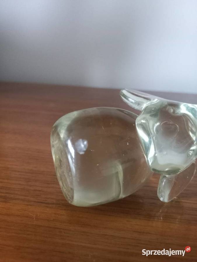 Figurka szklana Słoń szkło krysztalowe sprzedam
