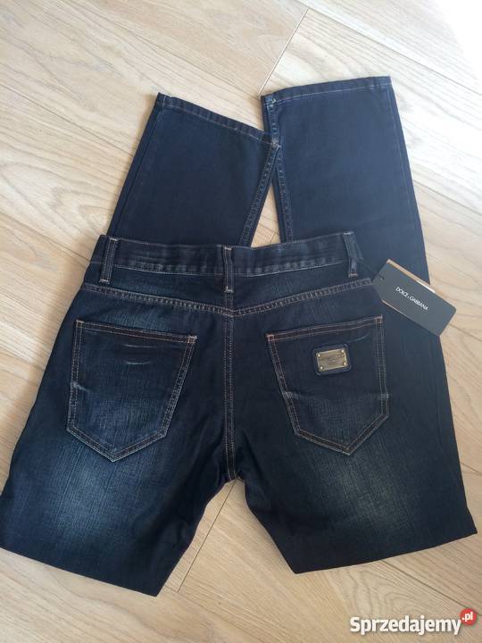 Męskie spodnie DOLCE GABANNA Oryginalne OKAZJA Warszawa
