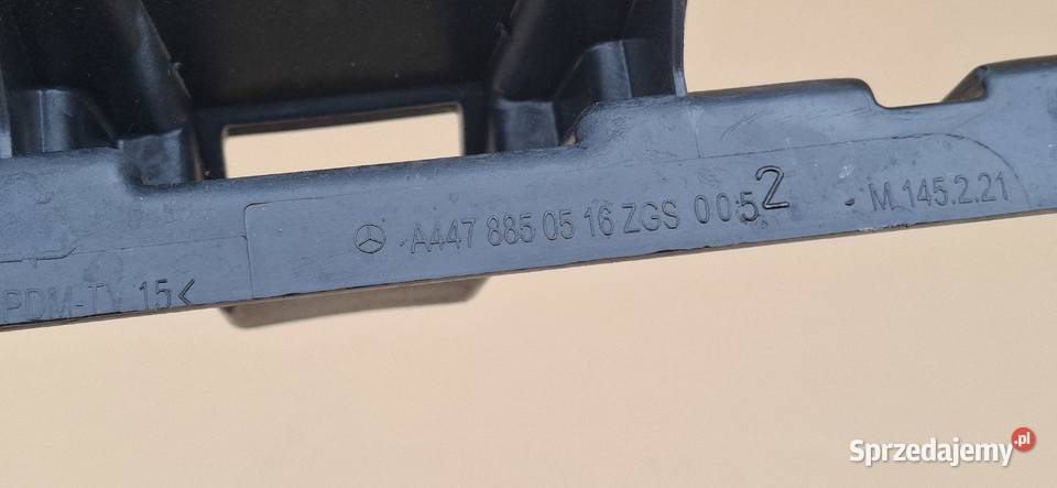 MERCEDES VKLASA VITO W447 ŚLIZG ZDERZAKA TYŁ lubuskie Bieleń