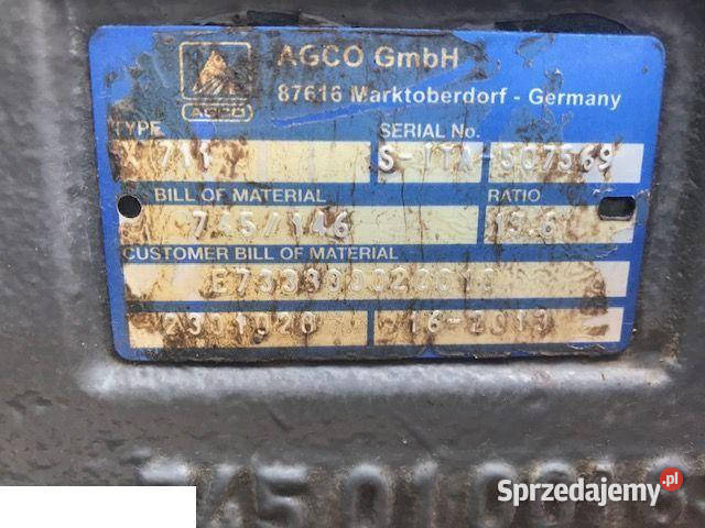 Fendt Zwrotnica Prawa Most typ 711