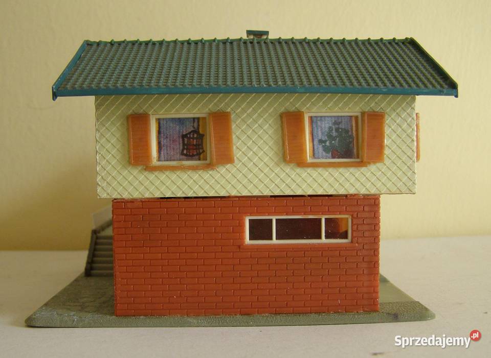 Domek na makietę 23 kolejka skala H0 Modelarstwo łódzkie Łódź