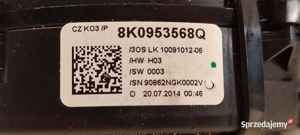 AUDI Q5 8R MANETKI TAŚMA 4G8953502AD 8K0953568Q sprzedam
