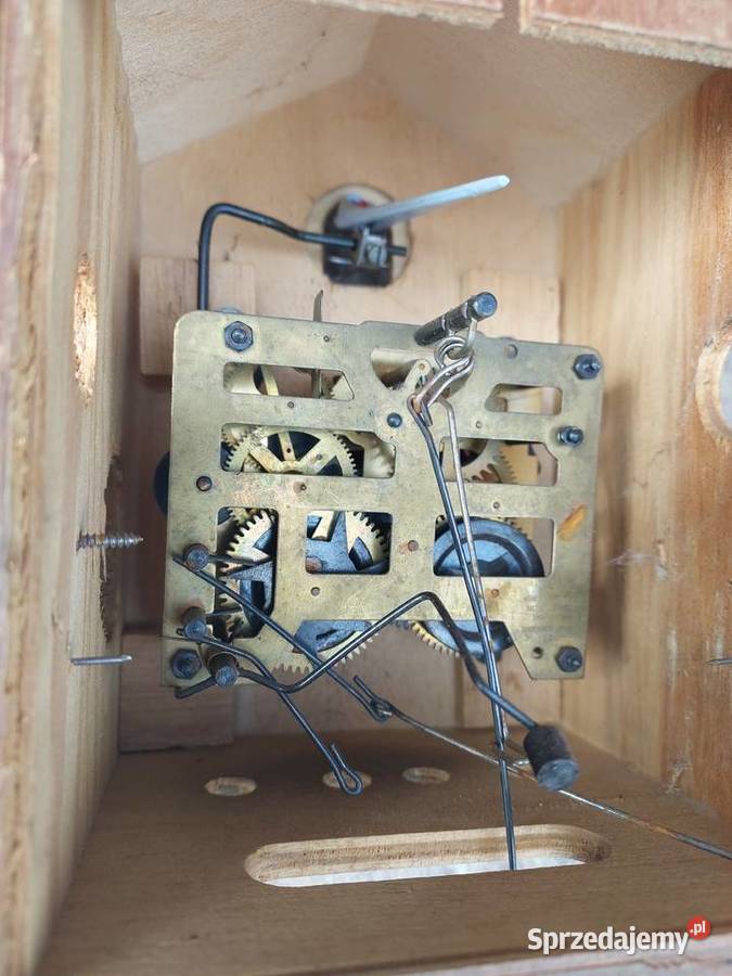 M217 Mechanizm starego zegara kukułki Helmut Tczew