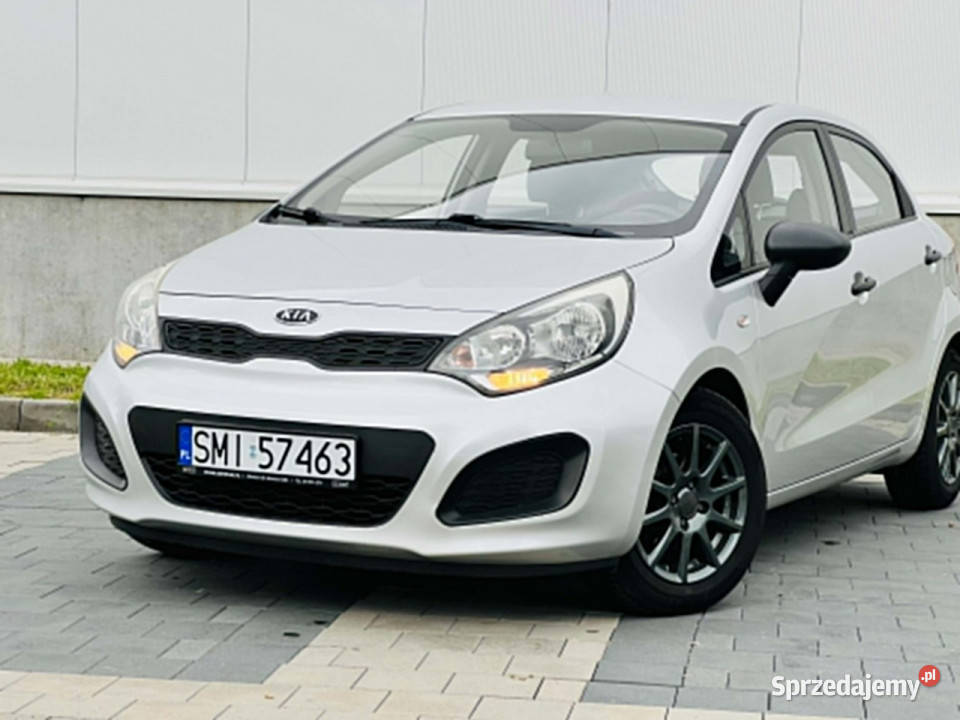 Kia Rio 12 benz serwisie Gwarancja III 2011 czujnik parkowania Mikołów