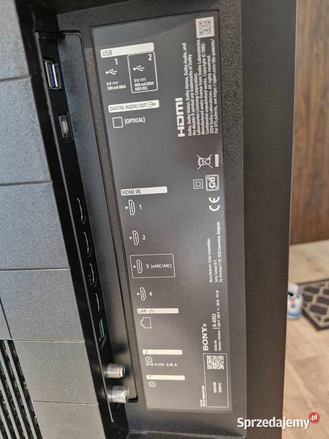 Sony BRAVIA 3 43 4K UHD Google TV Stan nowy Telewizory małopolskie Kraków