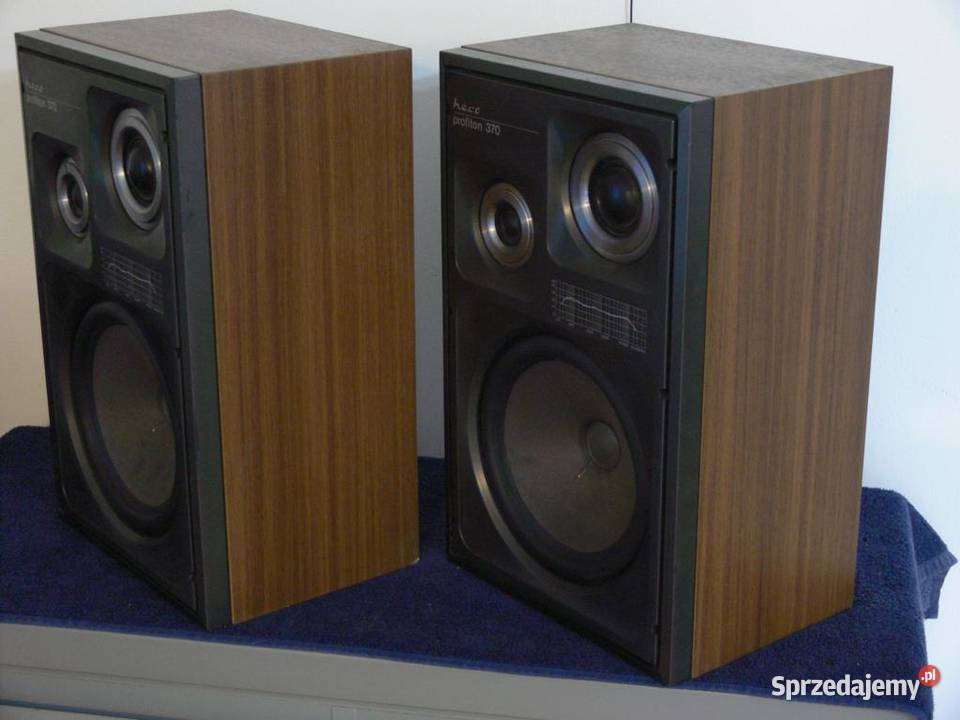 Monitory Heco Profiton 370 Vintage WYSYŁKA Słuchawki i głośniki Jasło