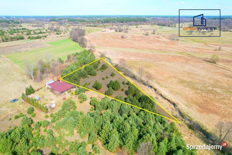 Twoja działka Narwią MPZP Cisza i natura woda Stary Lubiel