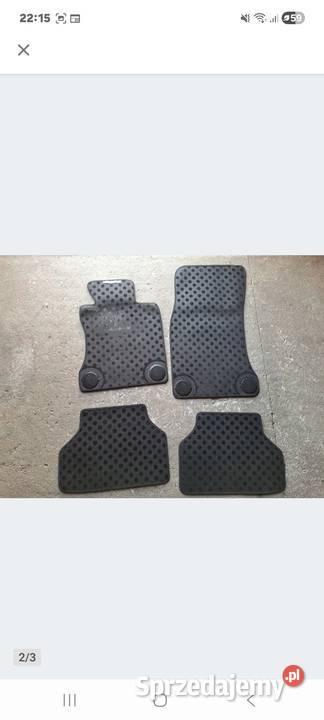 Bmw 5 e6061 dywaniki oryginalne czarne Akcesoria samochodowe lubuskie Gorzów Wielkopolski