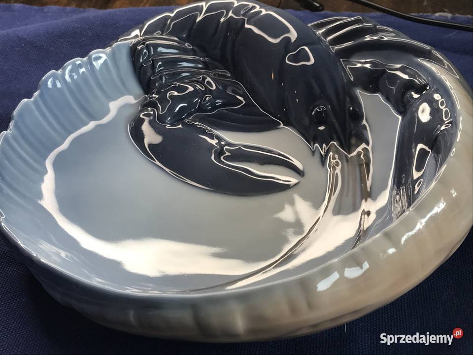 Royal Copenhagen Lobster talerz serwujący Polanica-Zdrój