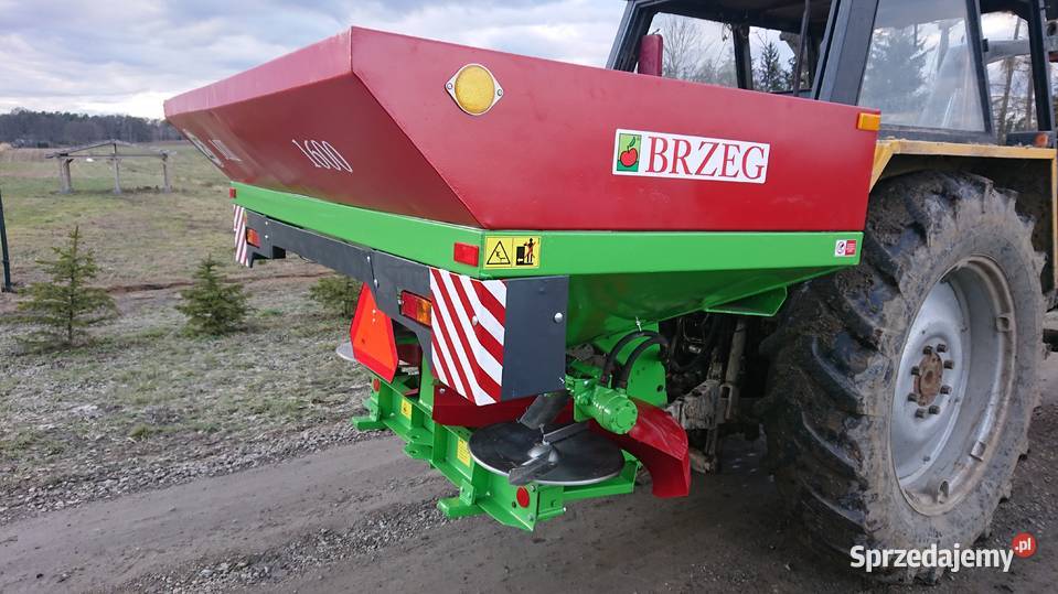 ozsiewacz nawozów wapna Unia Brzeg MXL 1600 nie Piaski