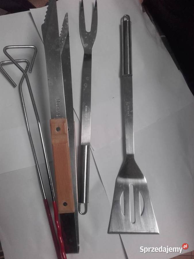 Zestaw przyborów do grilla Grille i wędzarnie śląskie Będzin sprzedam