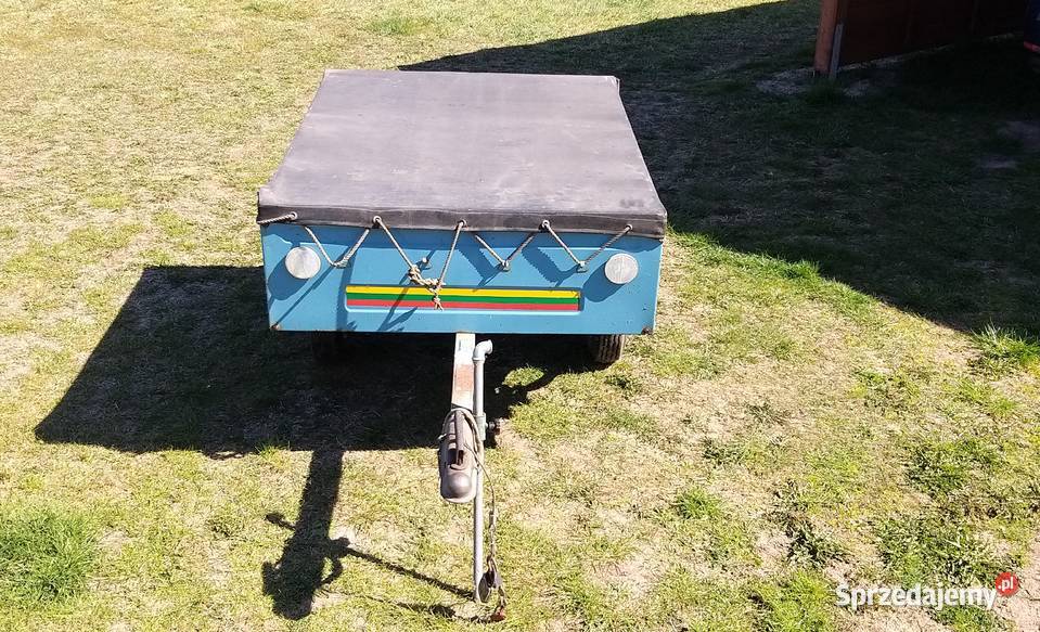 przyczepka przyczepa Błysk ubezpieczona Kalety