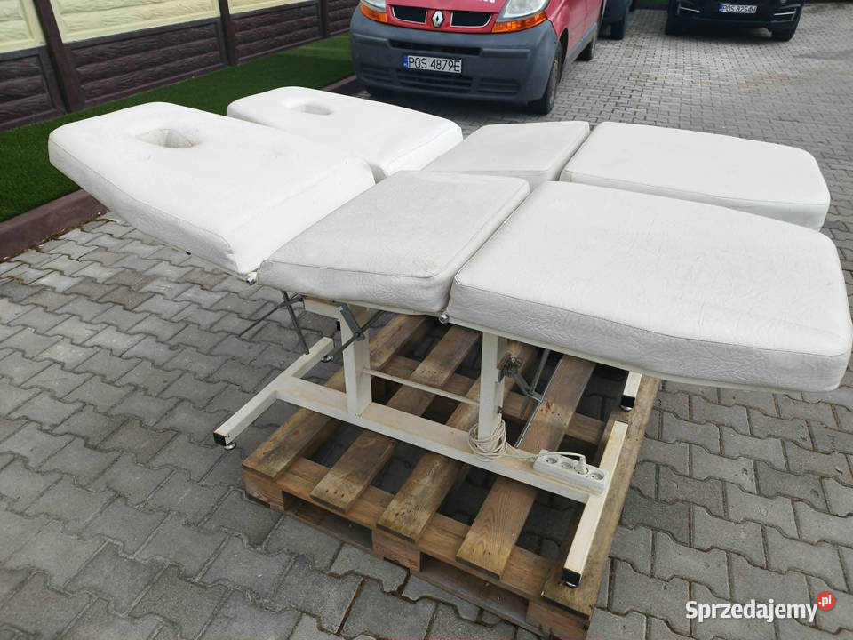 Leżanka kosmetyczna fotel do masażu z otworem na Strzyżew