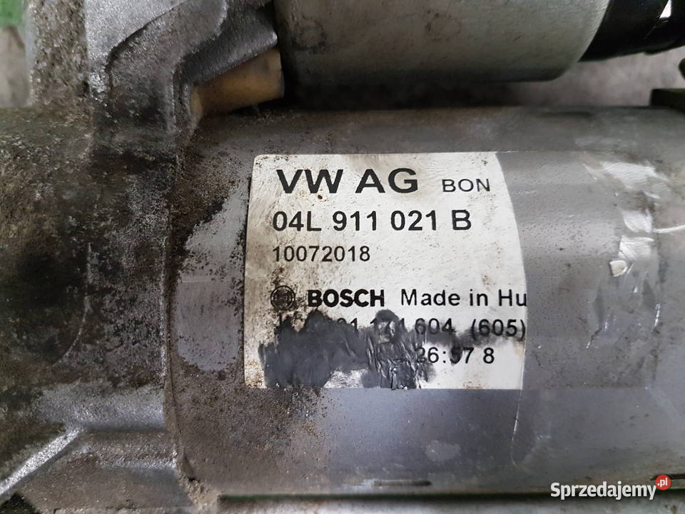 AUDI A4 B9 A6 G4 19 TDI ROZRUSZNIK 04L911021B