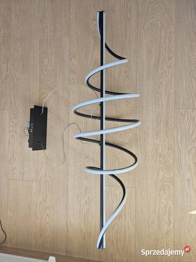 Lampa wisząca Twist czarna LED Milagro Warszawa