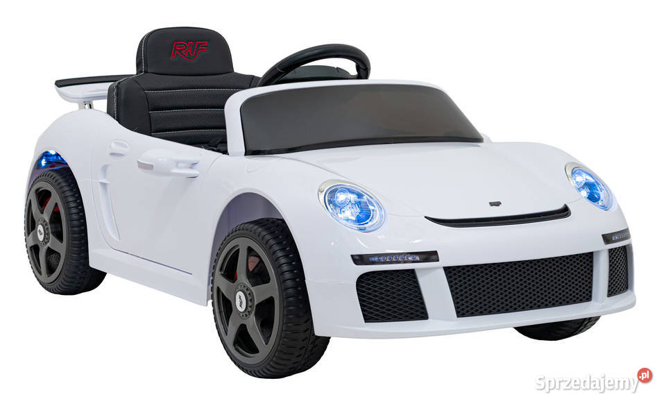 RUF CTR3 Biały Auto na Akumulator 12V 9Ah 2x35W Łopuszno