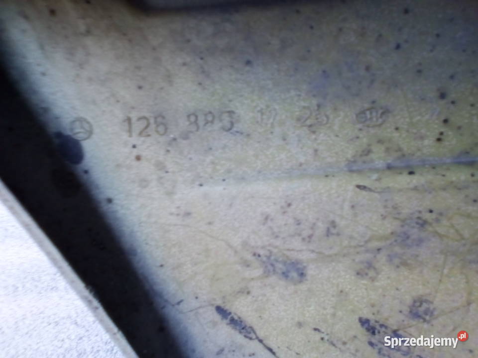 Mercedes W126 przedni zderzak Bukownica