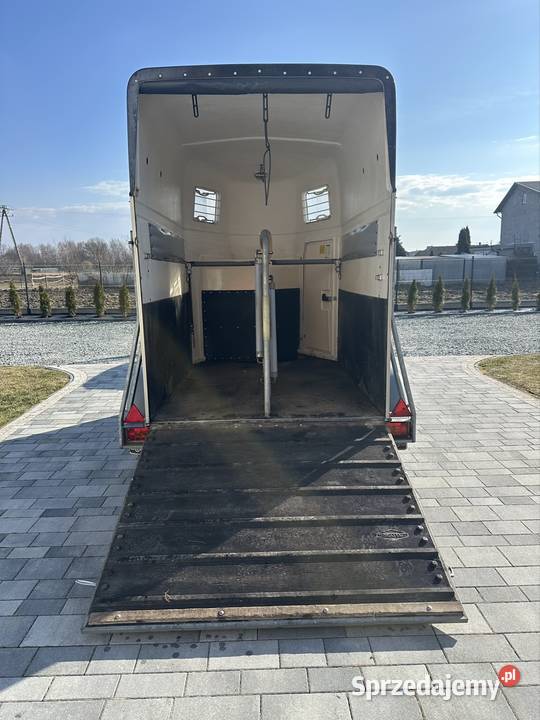 Przyczepa 2 konna Bockmann siodlarnia Mokra